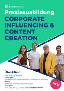 Corporate Influencing Praxisausbildung NEU pdf