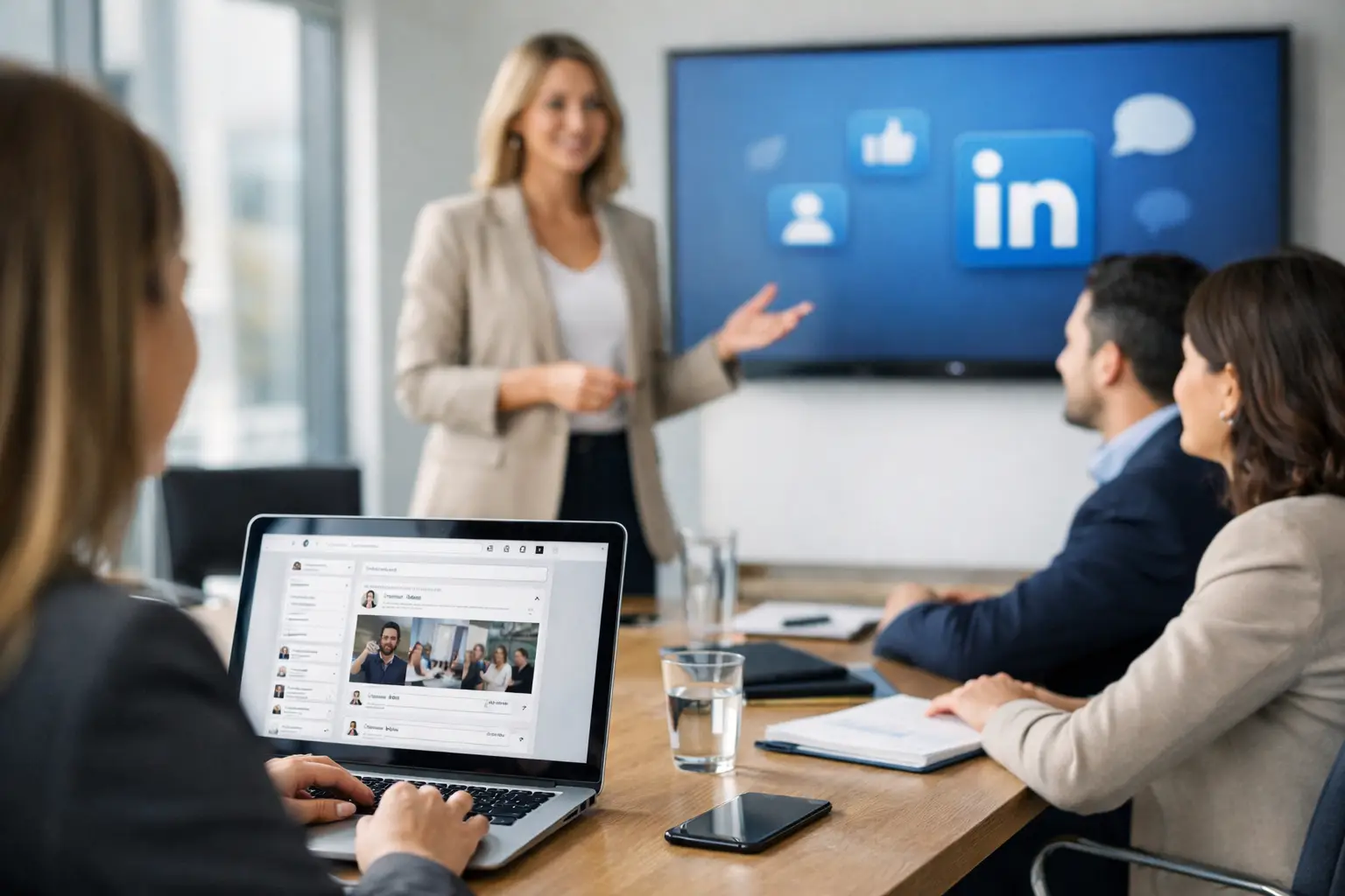 LinkedIn Betreuung für Unternehmen, die wirkt