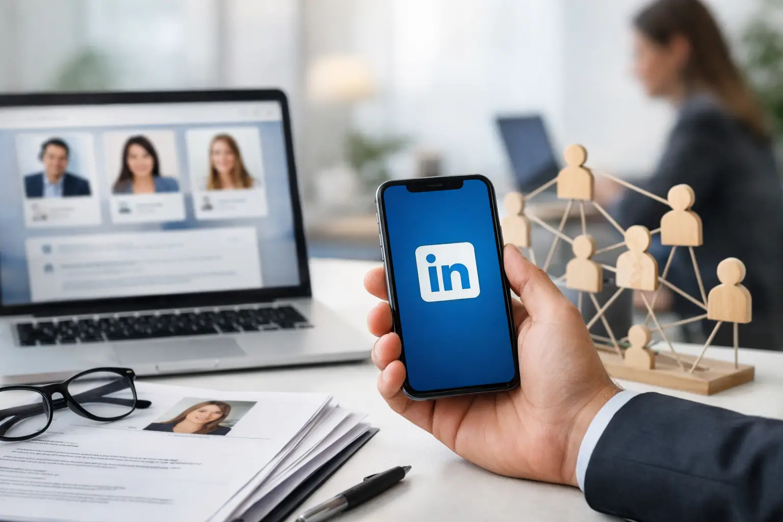 Recruiting &uuml;ber LinkedIn aufbauen