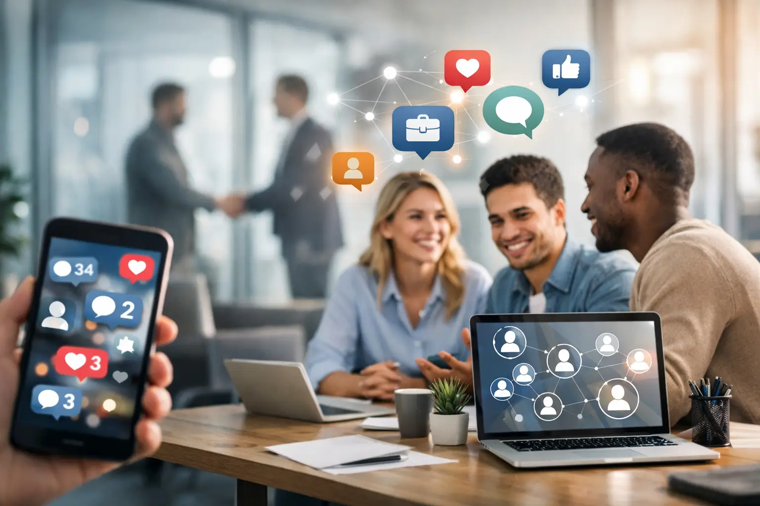 Arbeitgebermarke auf Social Media sichtbar machen