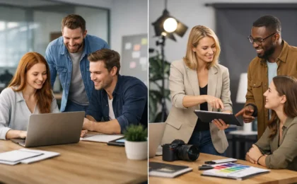 Inhouse-Team vs. Agentur-Content im Vergleich