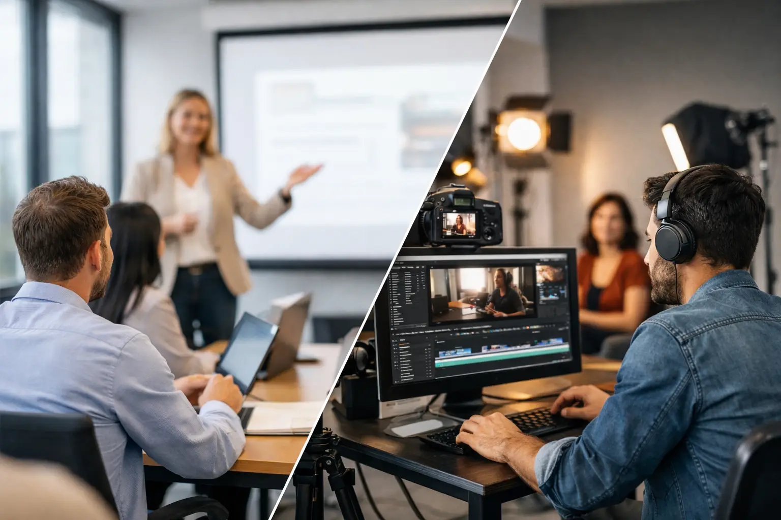 Schulung versus Contentproduktion richtig wählen
